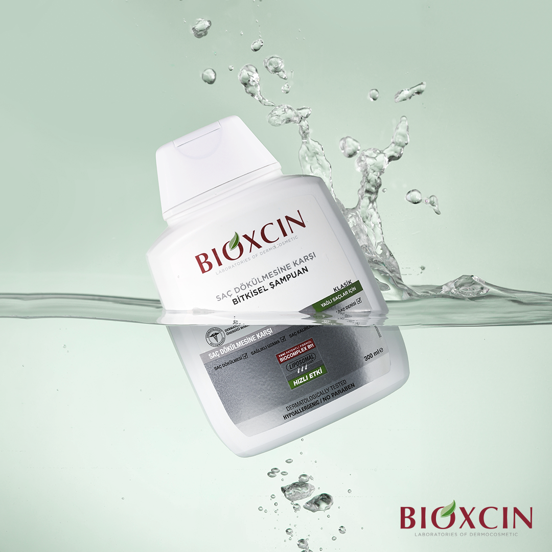 Bioxcin Classic Herbal Shampoo - Tegen haaruitval - Vettig haar - 300 ml