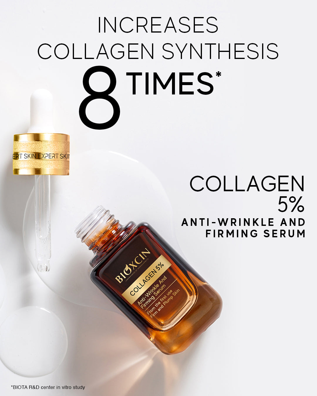 Sérum de Collagène Bioxcin – Formule Intensive 5% – Raffermissant & Hydratant - 30 ml