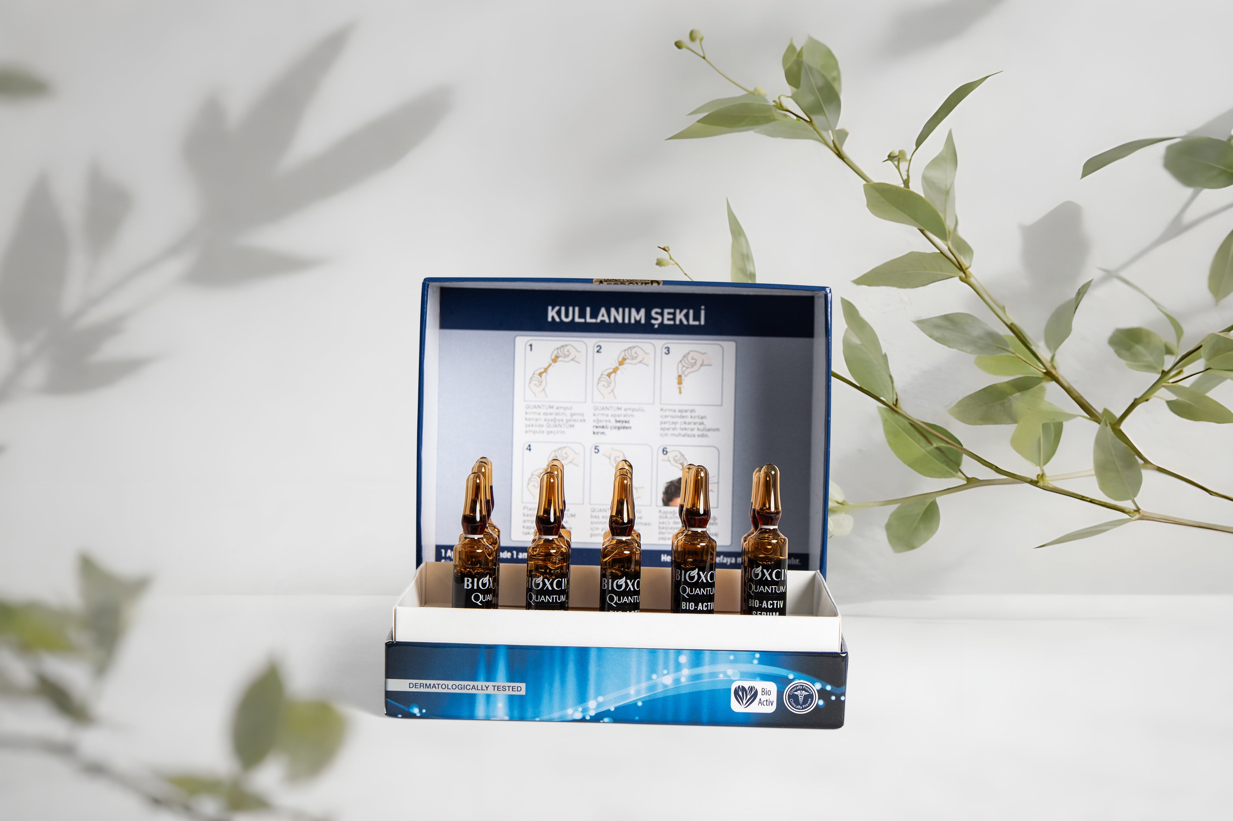 Bioxcin Quantum Serum Ampullen – Maandkuur tegen haaruitval – 15 x 6 ml