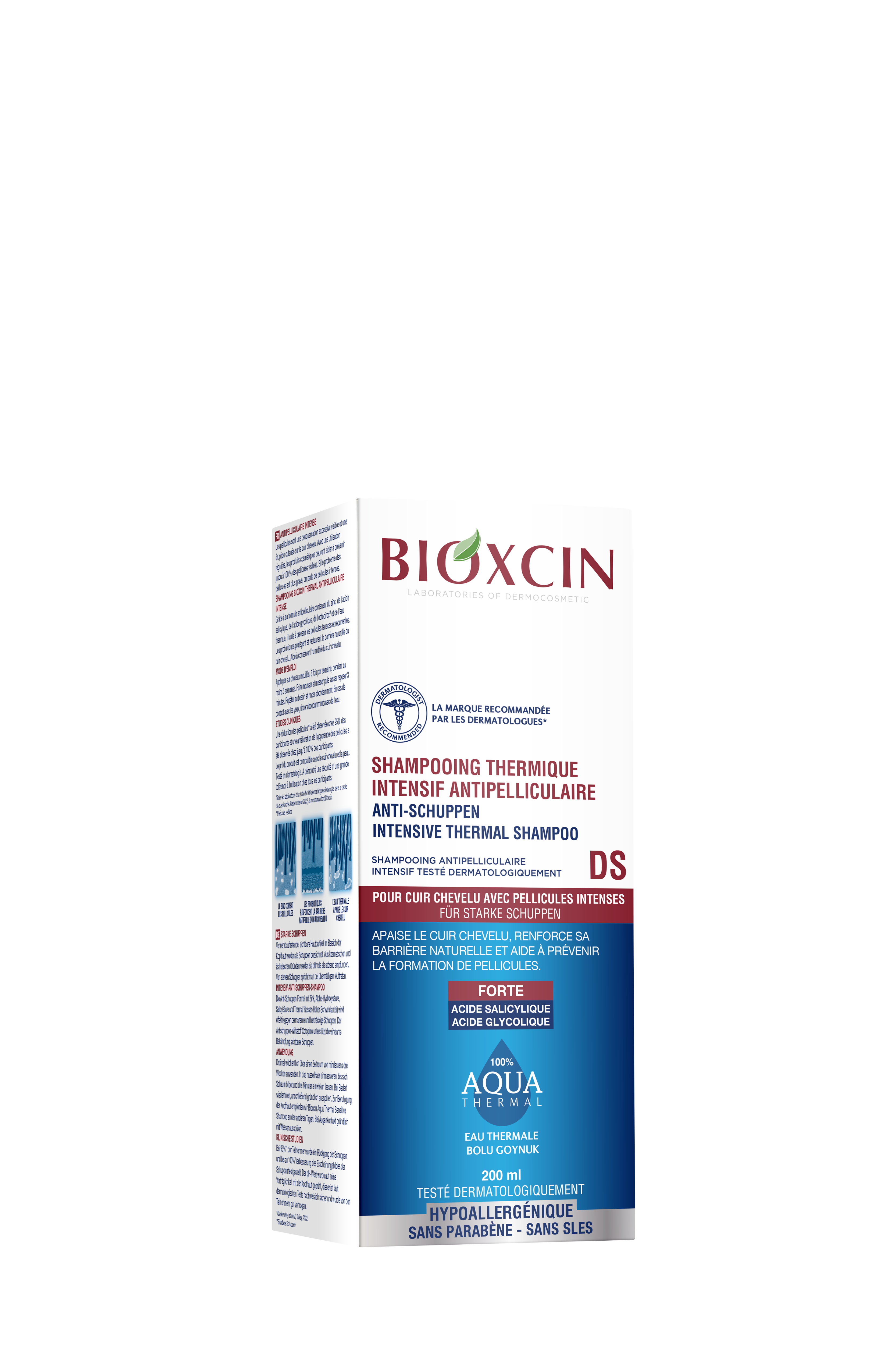 Bioxcin DS Aqua Thermal Shampoo – Anti-Dandruff  – 200 ml