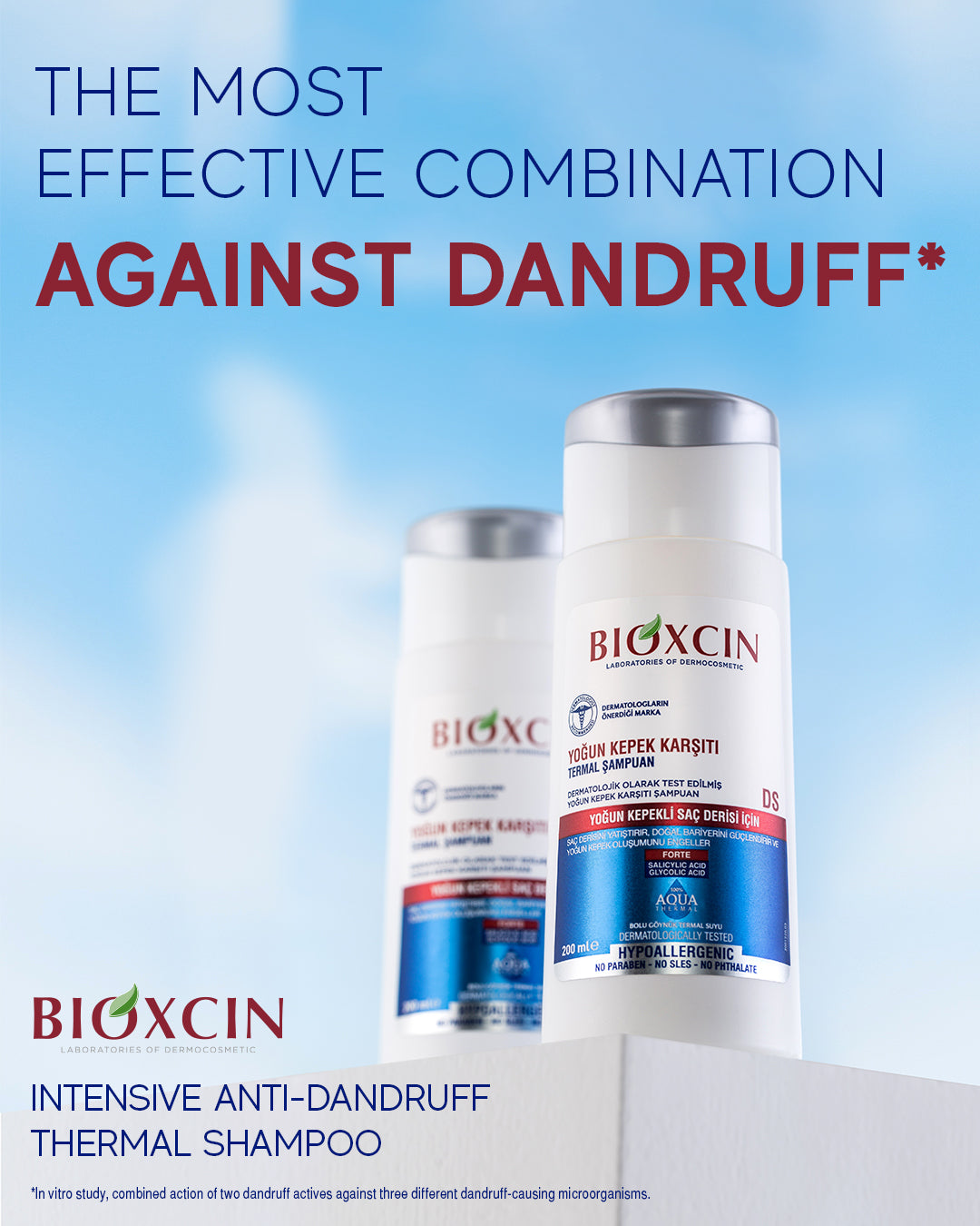 Bioxcin DS Aqua Thermal Shampoo – Anti-Dandruff  – 200 ml