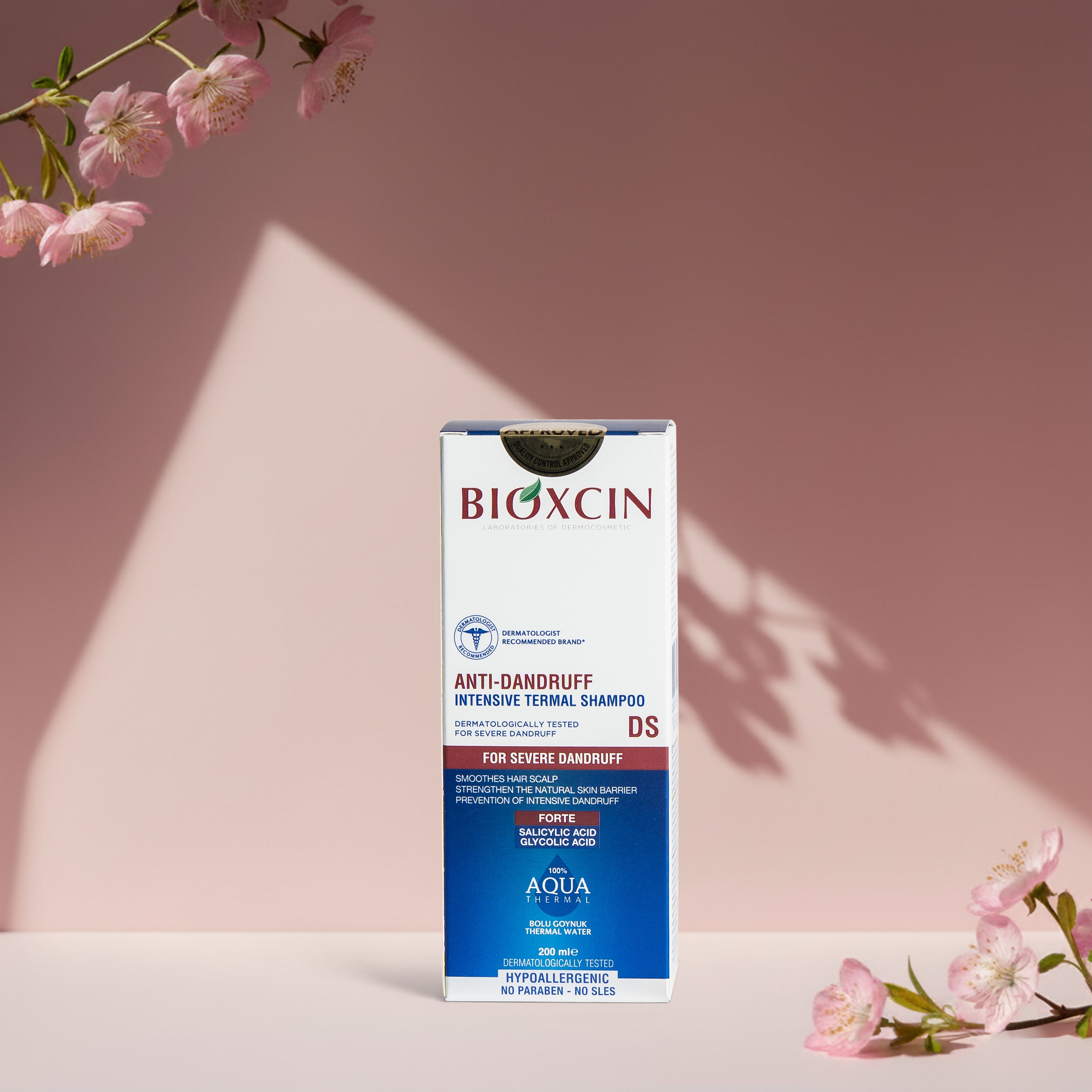 Bioxcin DS Aqua Thermal Shampoo – Anti-Dandruff  – 200 ml