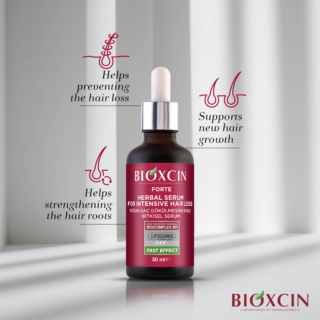 Bioxcin Forte Haarserum – Tegen haaruitval – 3 x 50ml