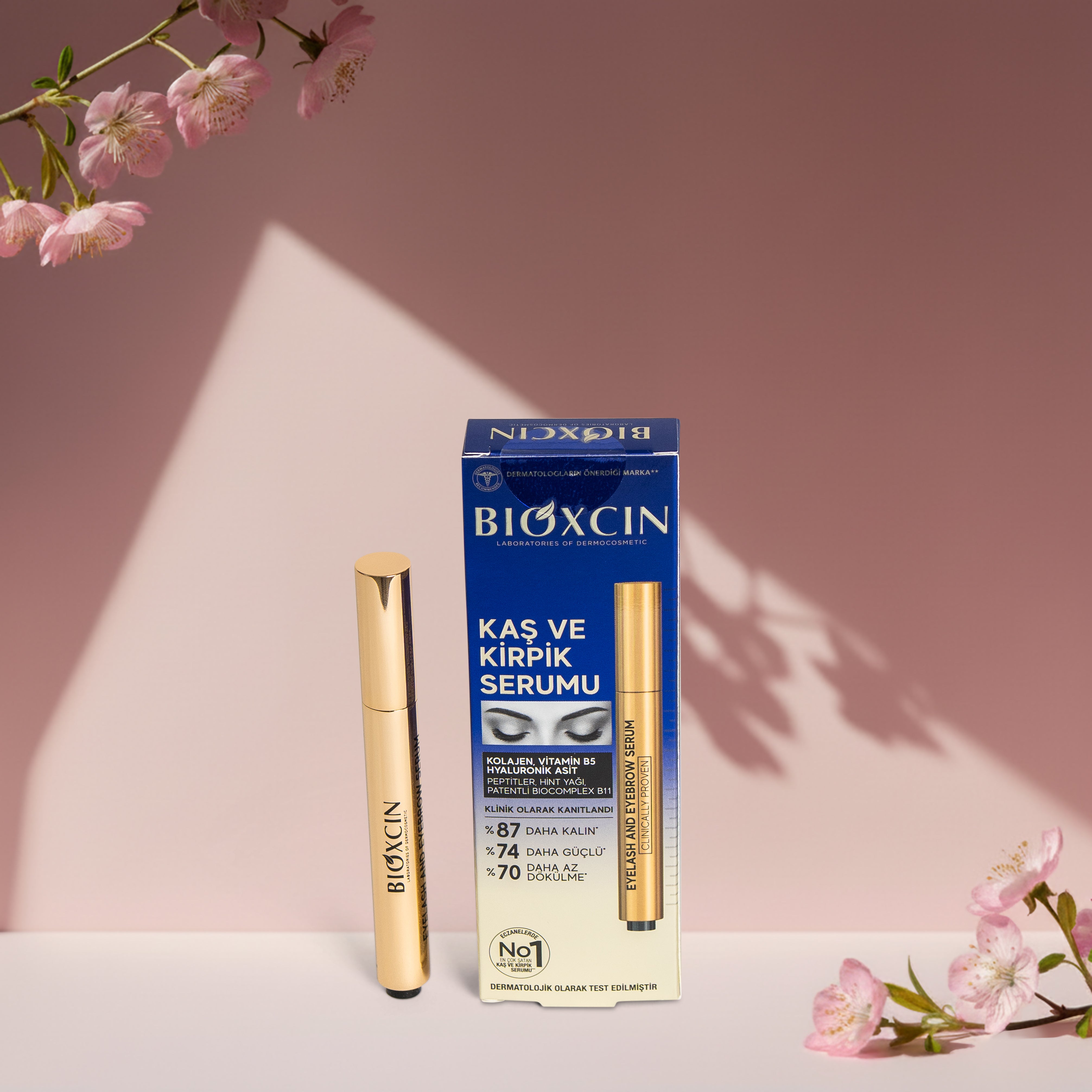 Sérum Cils et Sourcils Bioxcin - Fortifiant & Soin - 3 ml