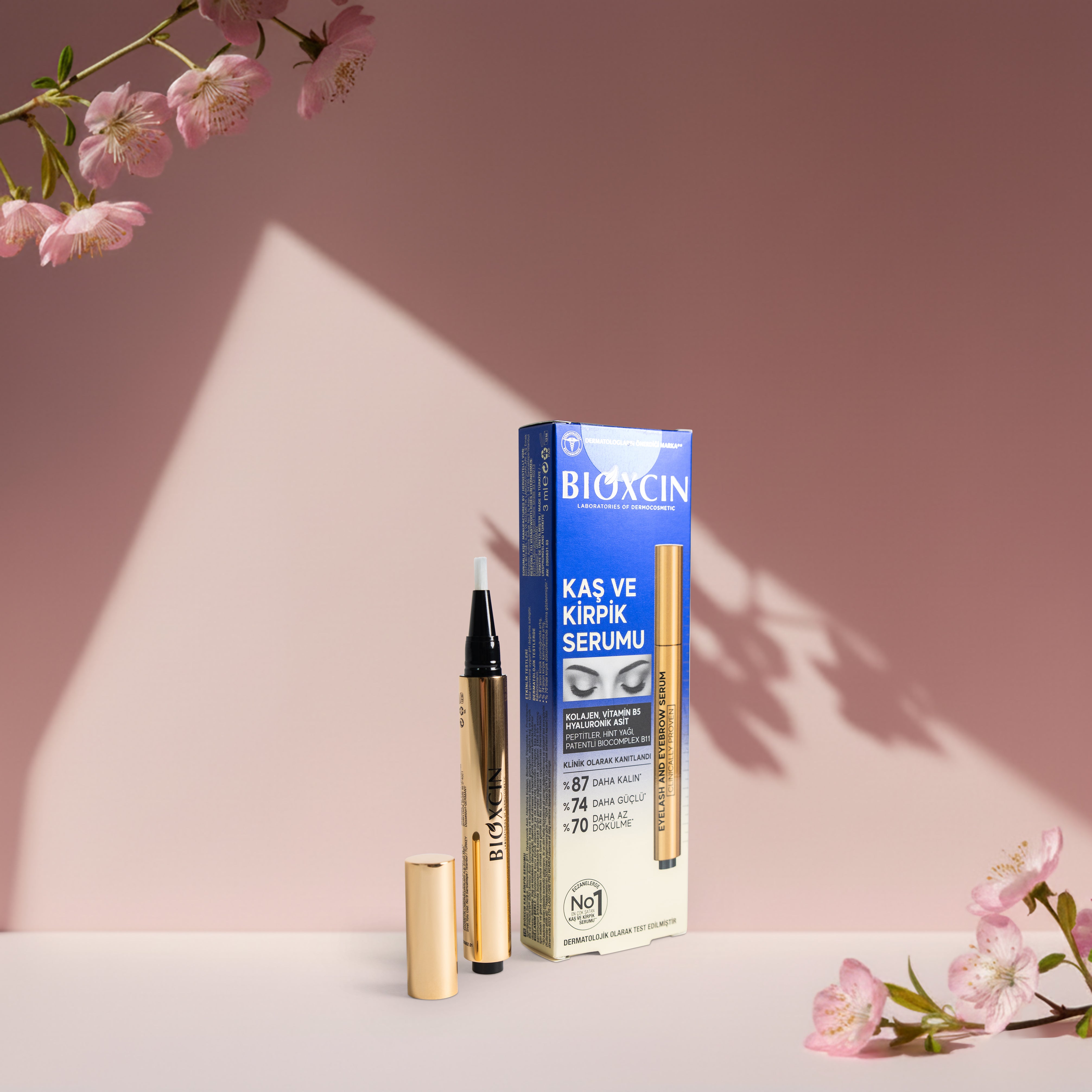 Sérum Cils et Sourcils Bioxcin - Fortifiant & Soin - 3 ml