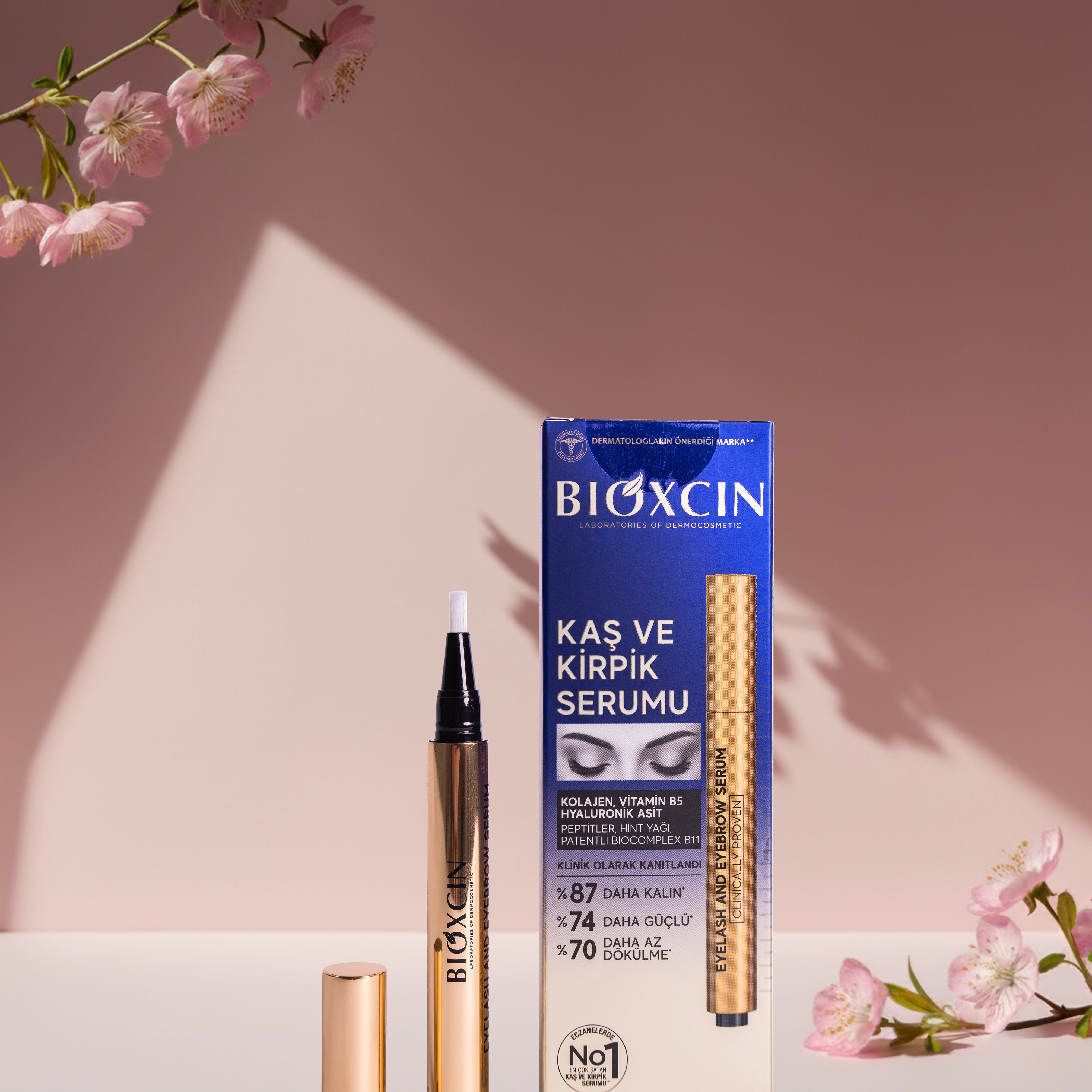 Sérum Cils et Sourcils Bioxcin - Fortifiant & Soin - 3 ml