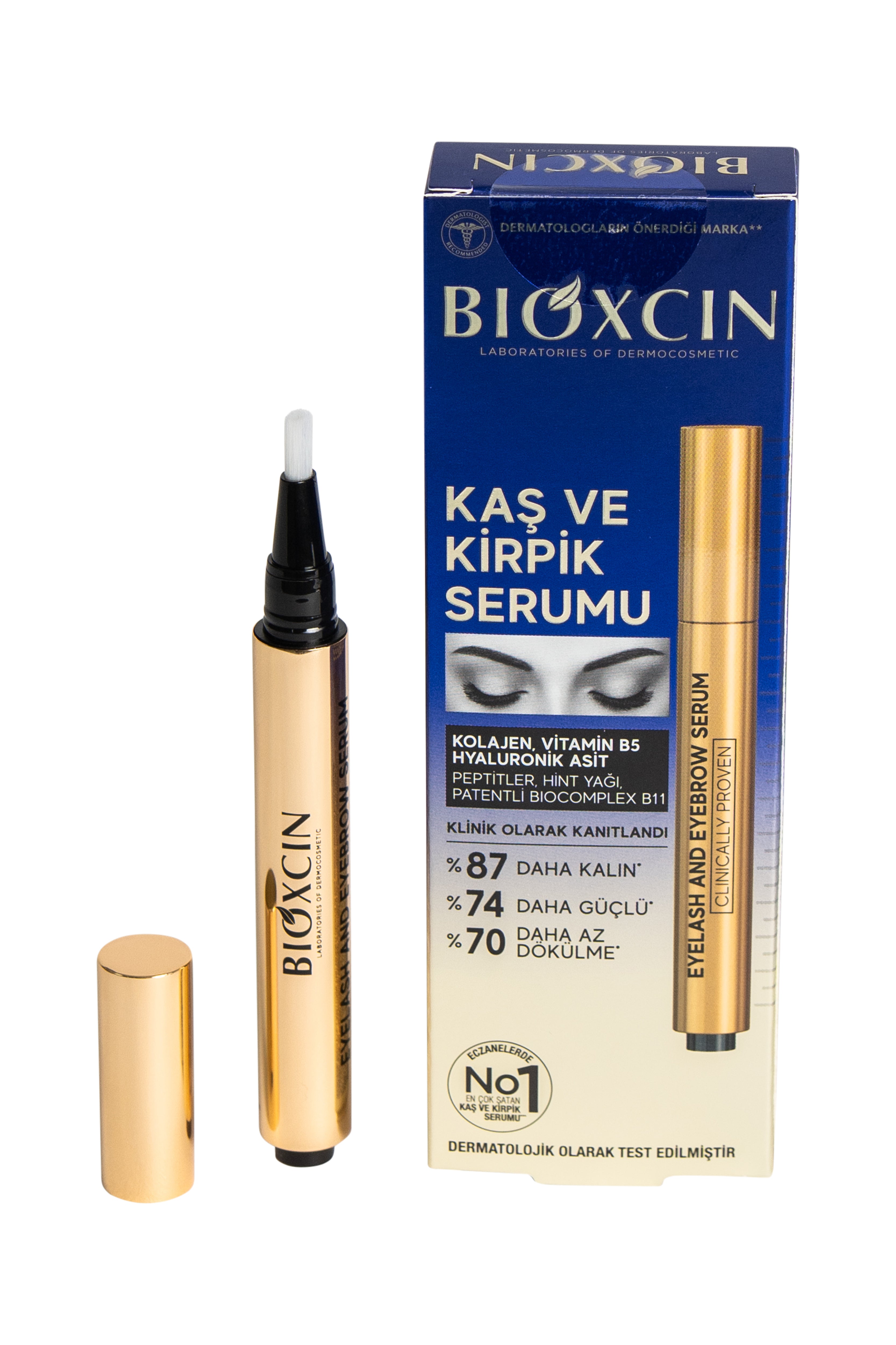 Sérum Cils et Sourcils Bioxcin - Fortifiant & Soin - 3 ml