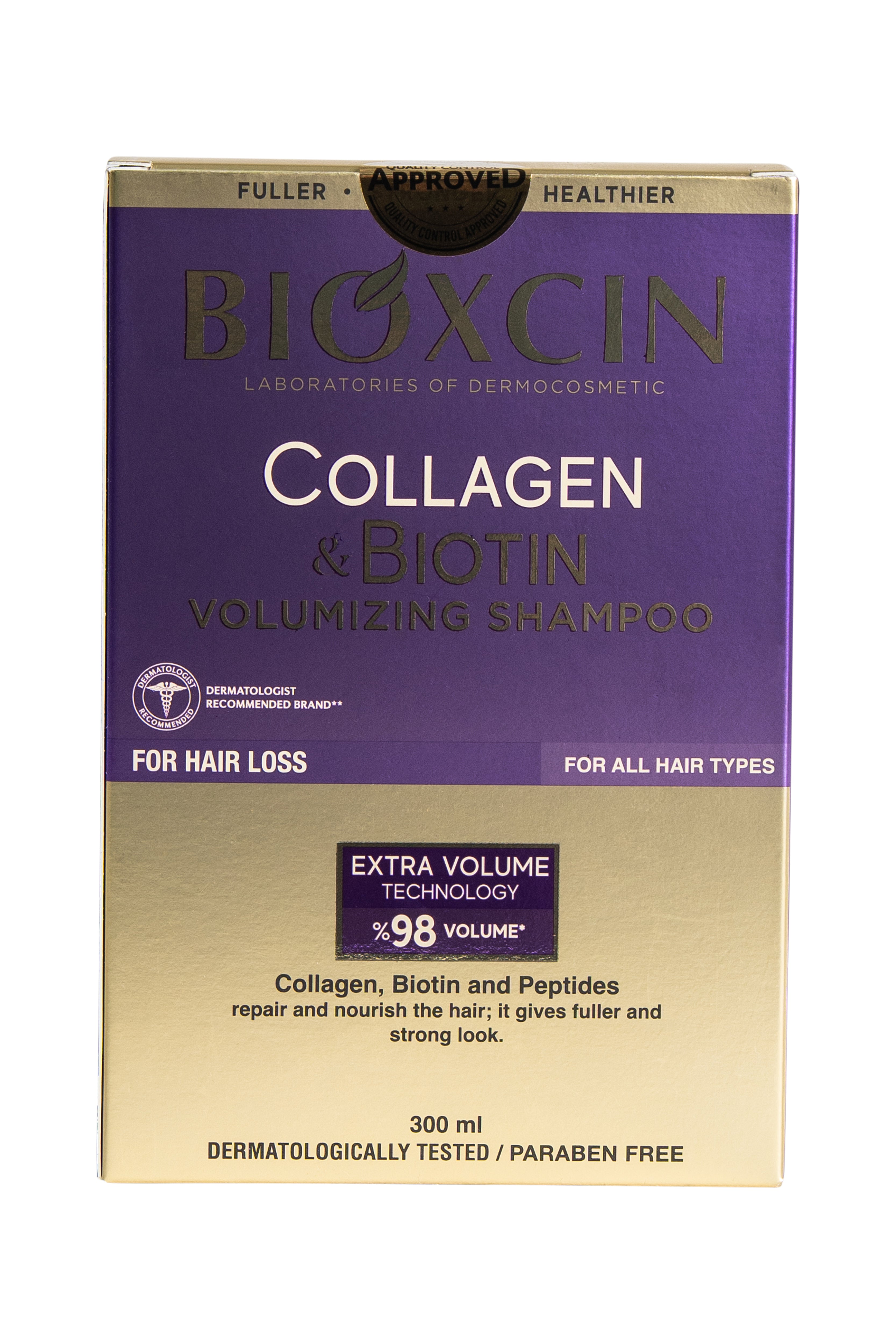 Bioxcin Collagen & Biotin Shampoo bundel - Dun & fijn haar  - 3 x 300 ml