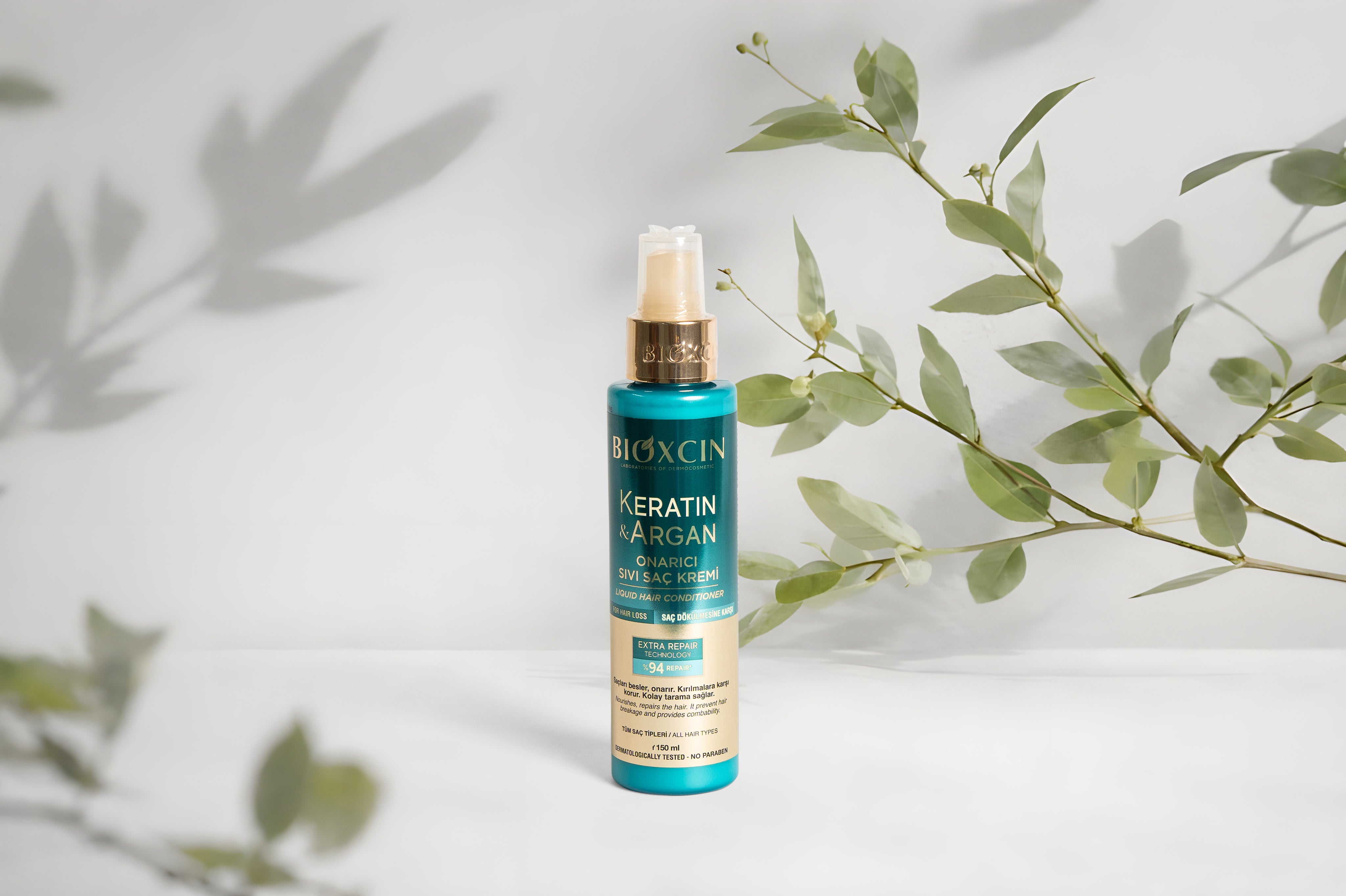 Bioxcin Keratin & Argan Liquid Conditioner – Herstel & Glans  – 150 ml