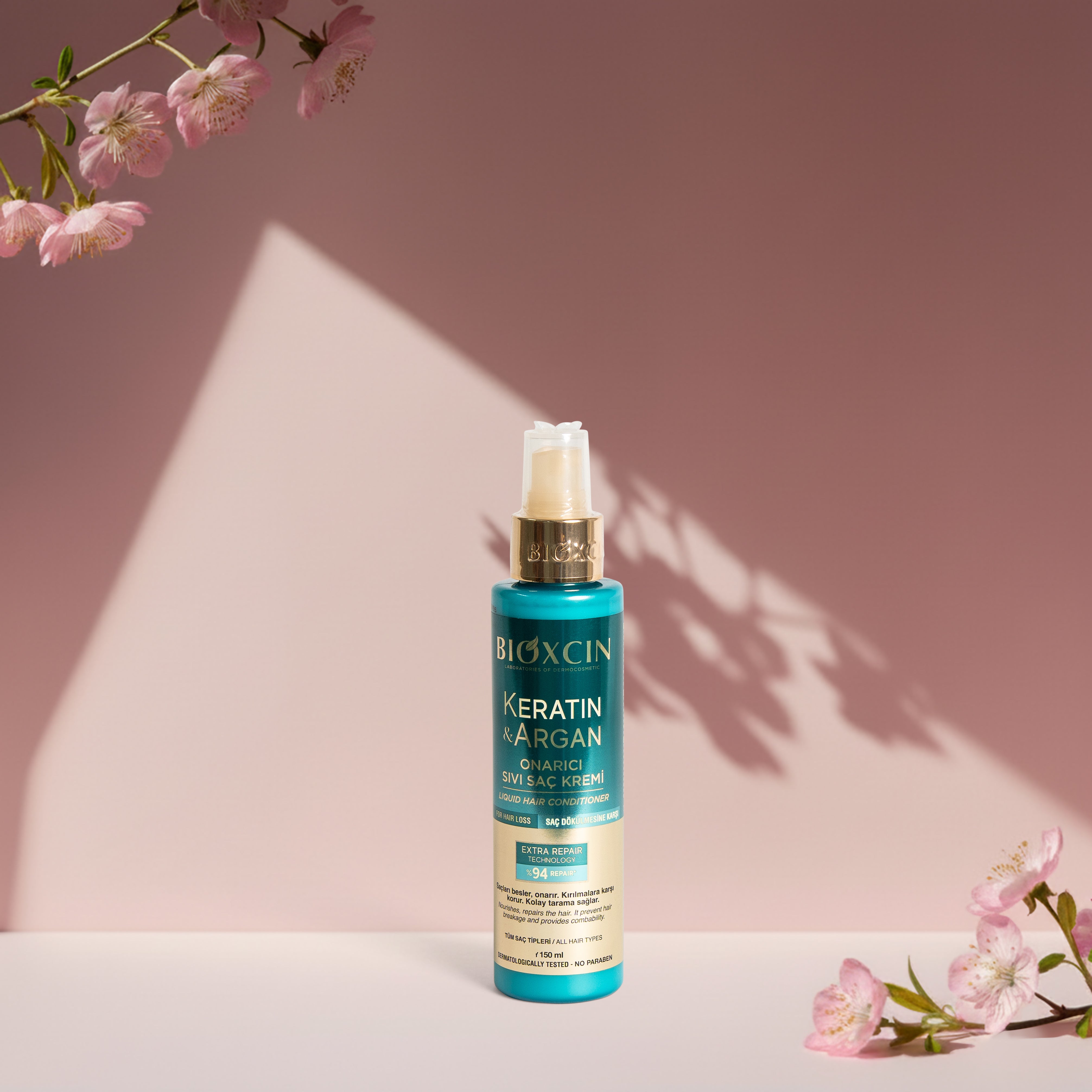 Bioxcin Keratin & Argan Liquid Conditioner – Herstel & Glans  – 150 ml