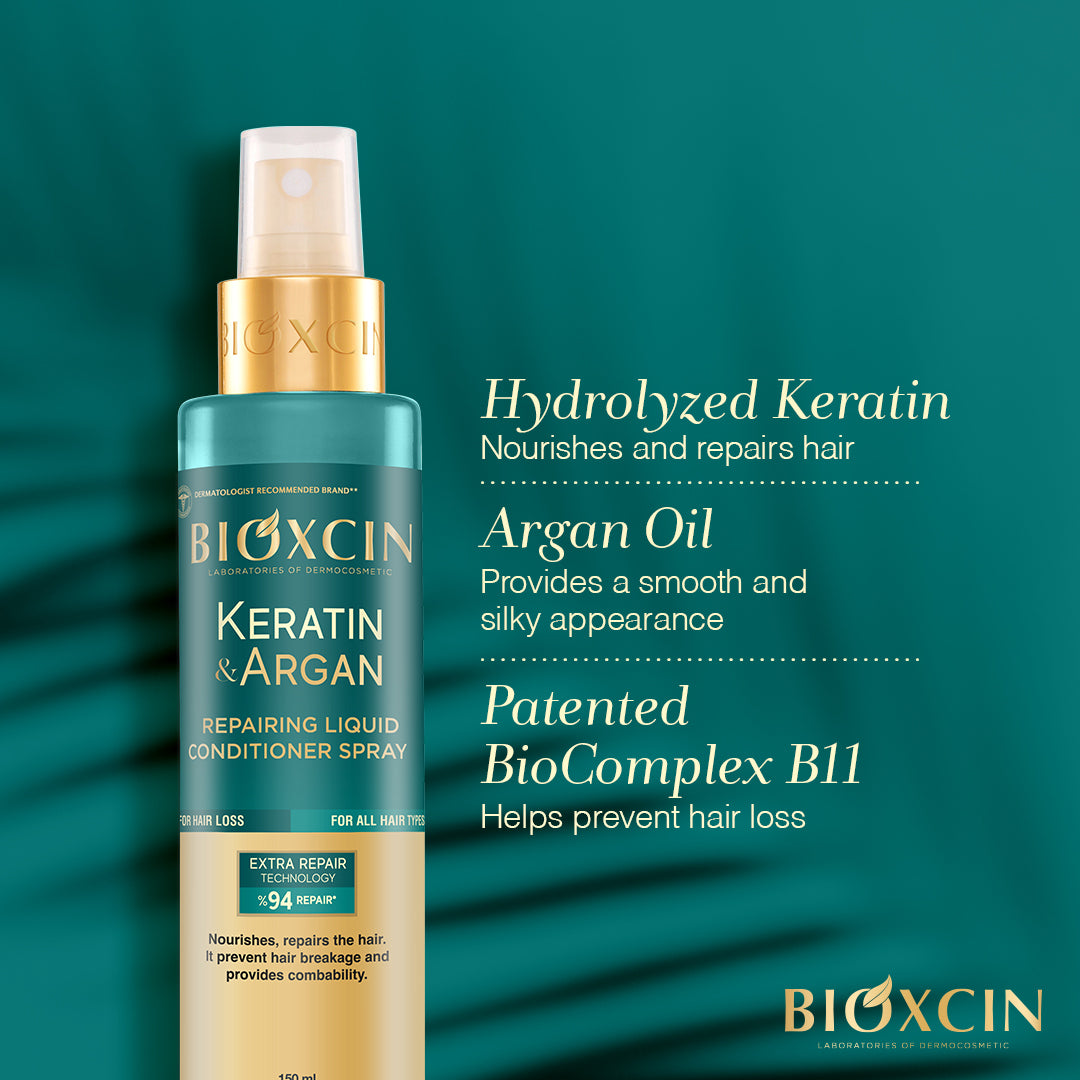 Bioxcin Keratin & Argan Liquid Conditioner – Herstel & Glans  – 150 ml