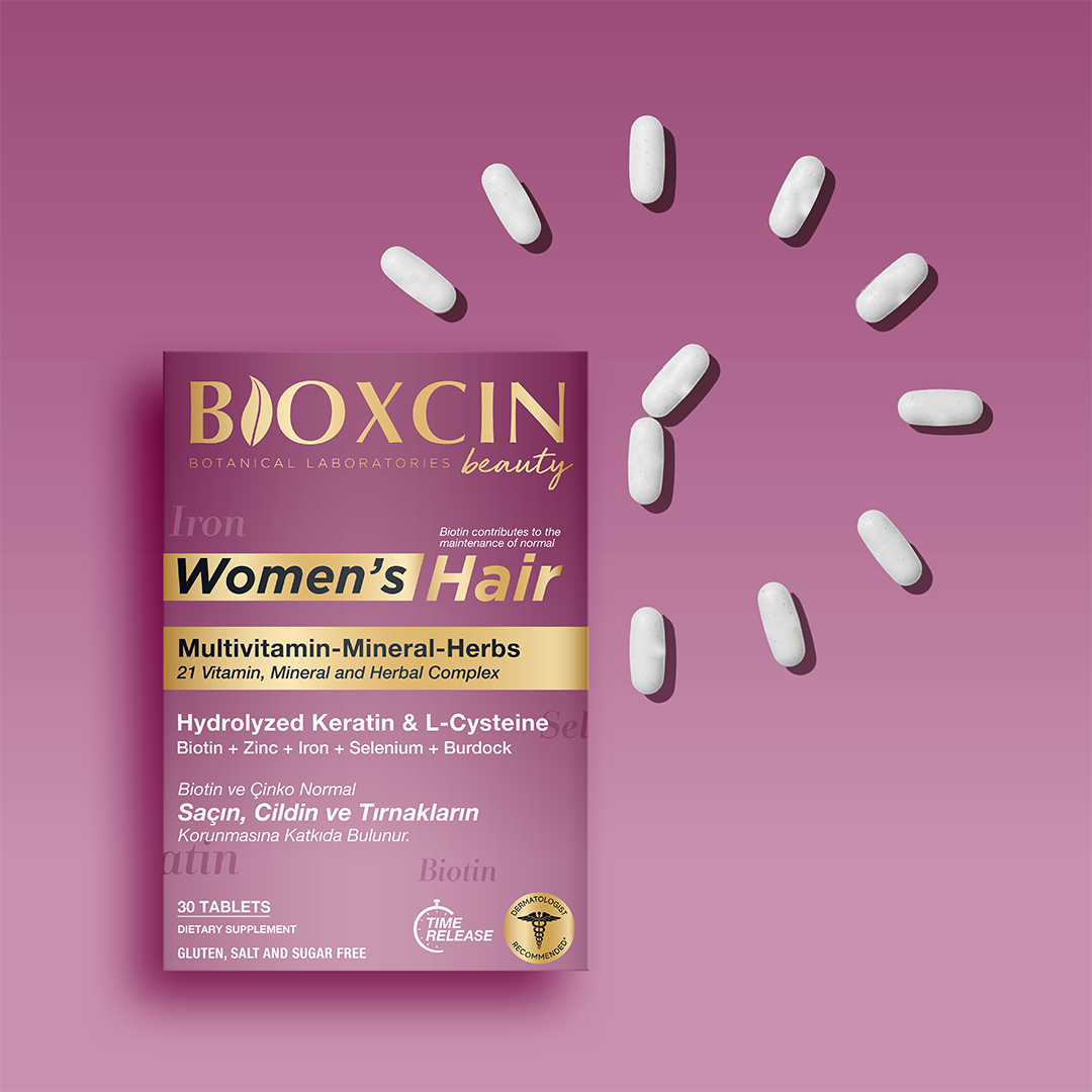 Bioxcin Women's Hair Tablets – Voor Haargezondheid - 30 stuks