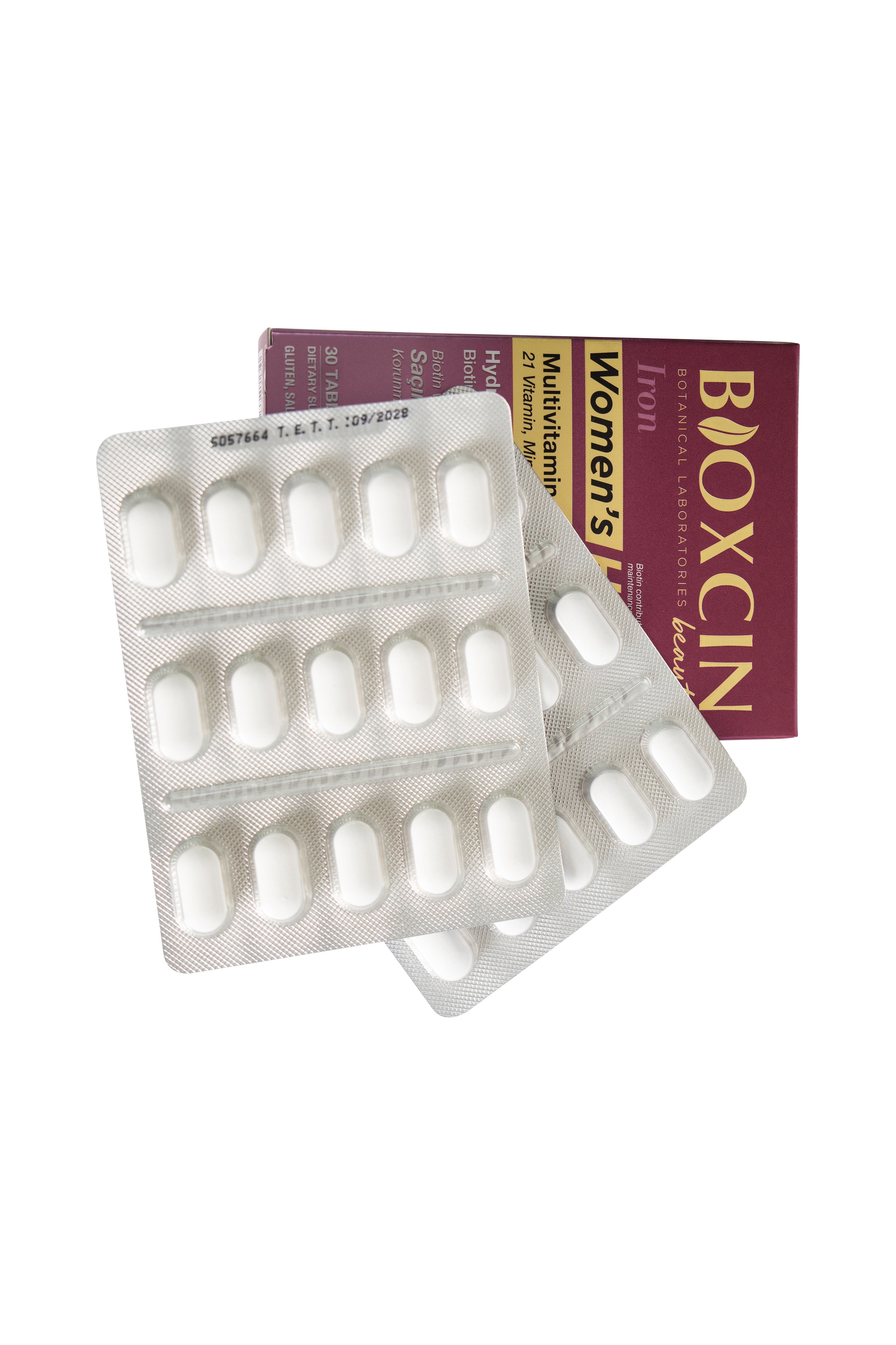 Bioxcin Women's Hair Tablets – Voor Haargezondheid - 30 stuks