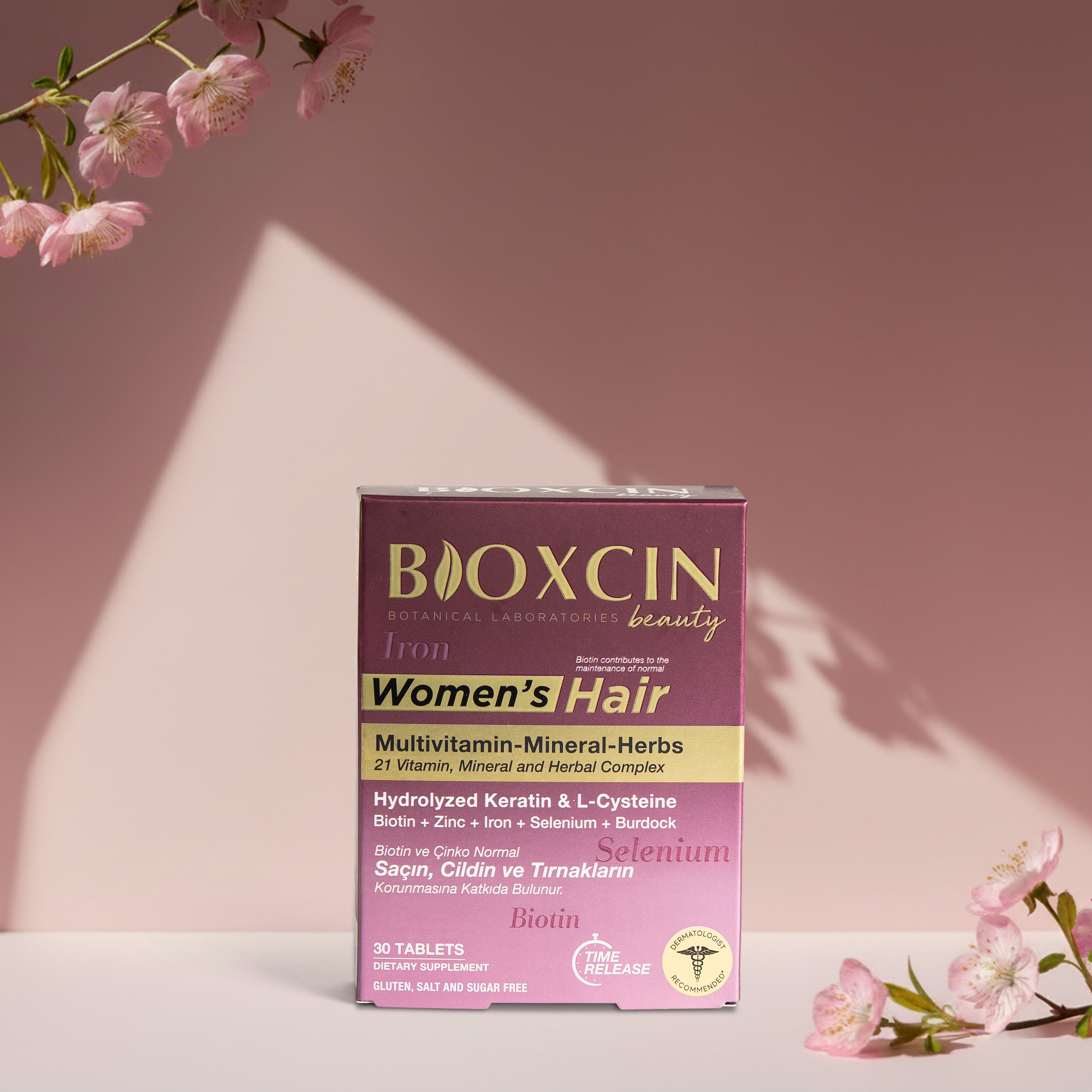Bioxcin Women's Hair Tablets – Voor Haargezondheid - 30 stuks