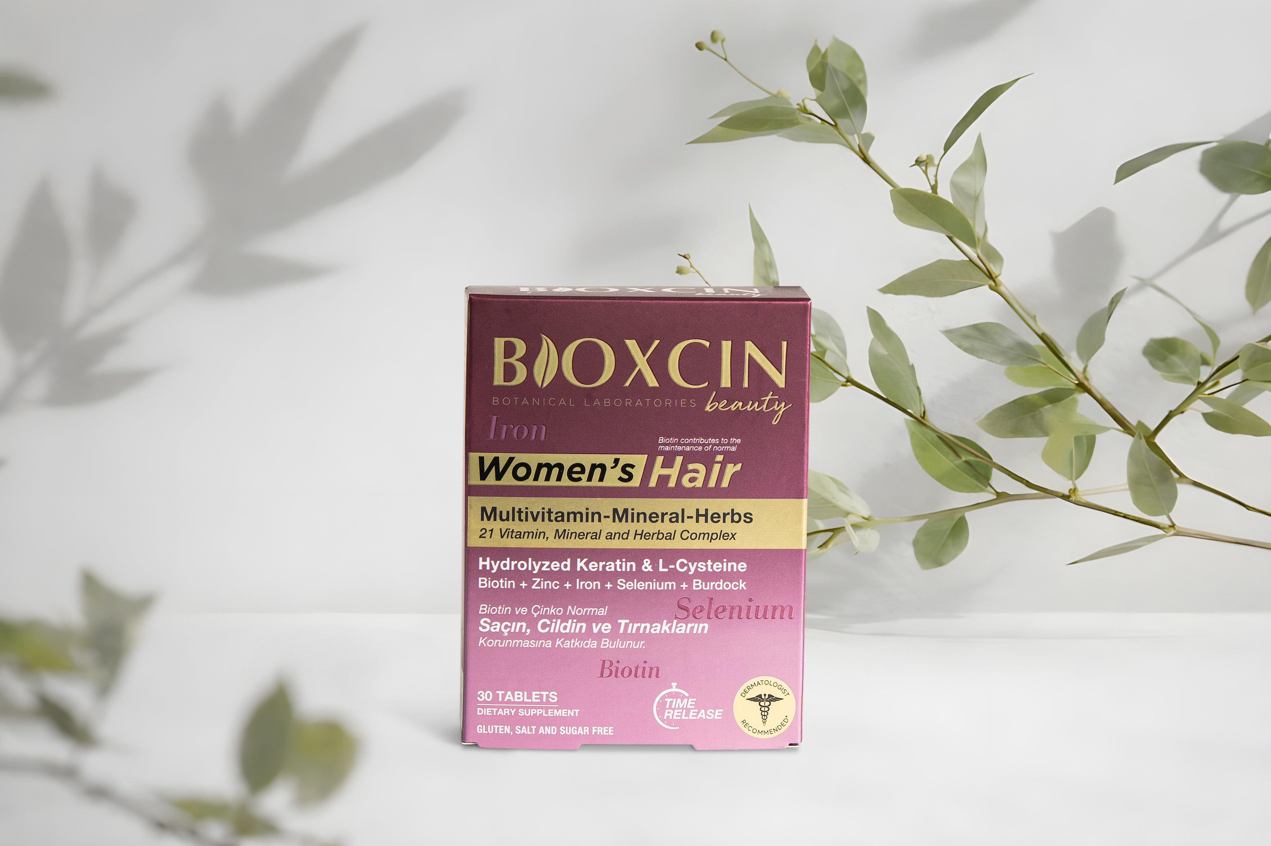 Bioxcin Women's Hair Tablets – Voor Haargezondheid - 30 stuks