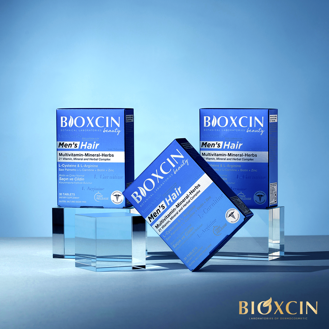 Bioxcin Men's Hair Tablets – Pour la santé des cheveux - 30 pièces