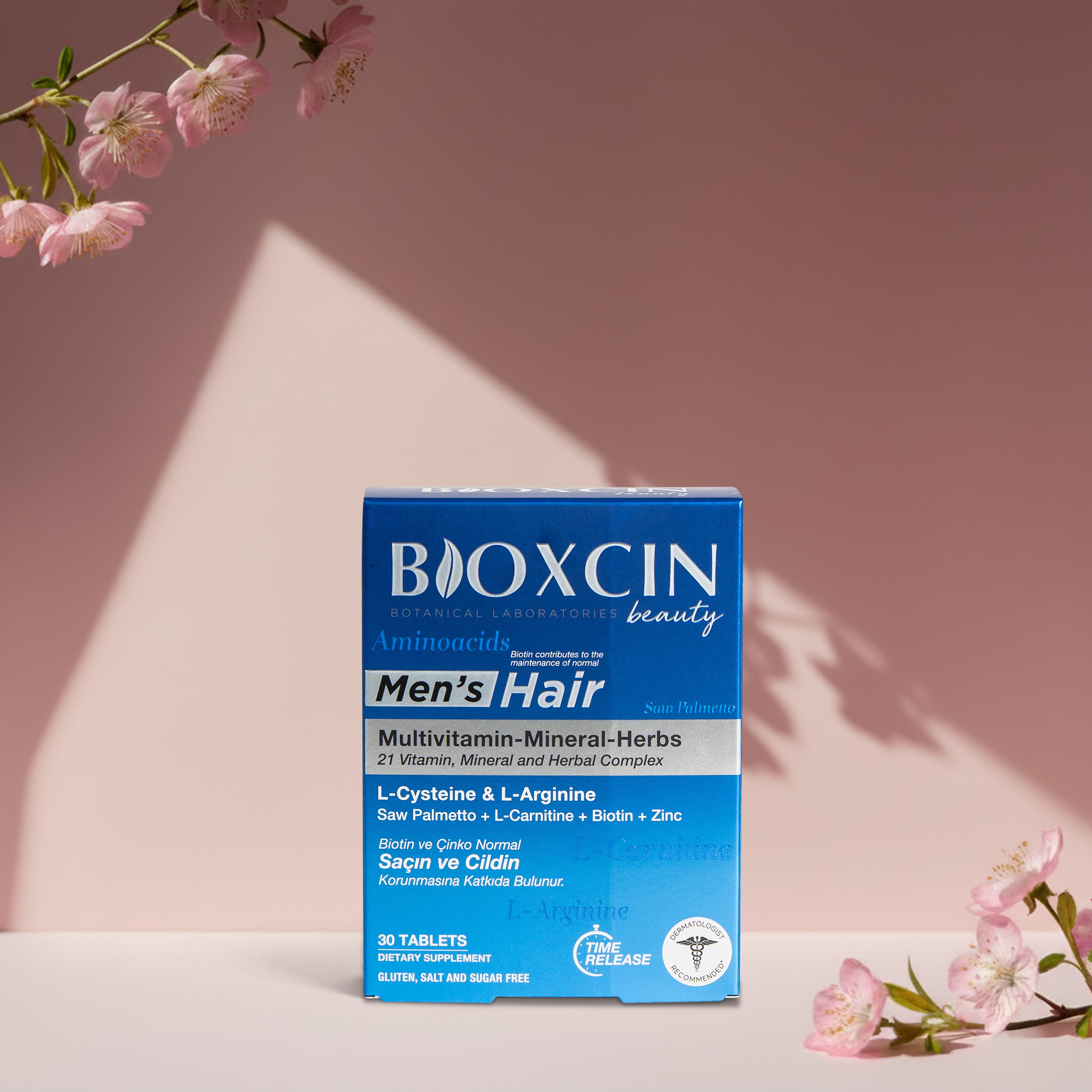 Bioxcin Men's Hair Tablets – Pour la santé des cheveux - 30 pièces