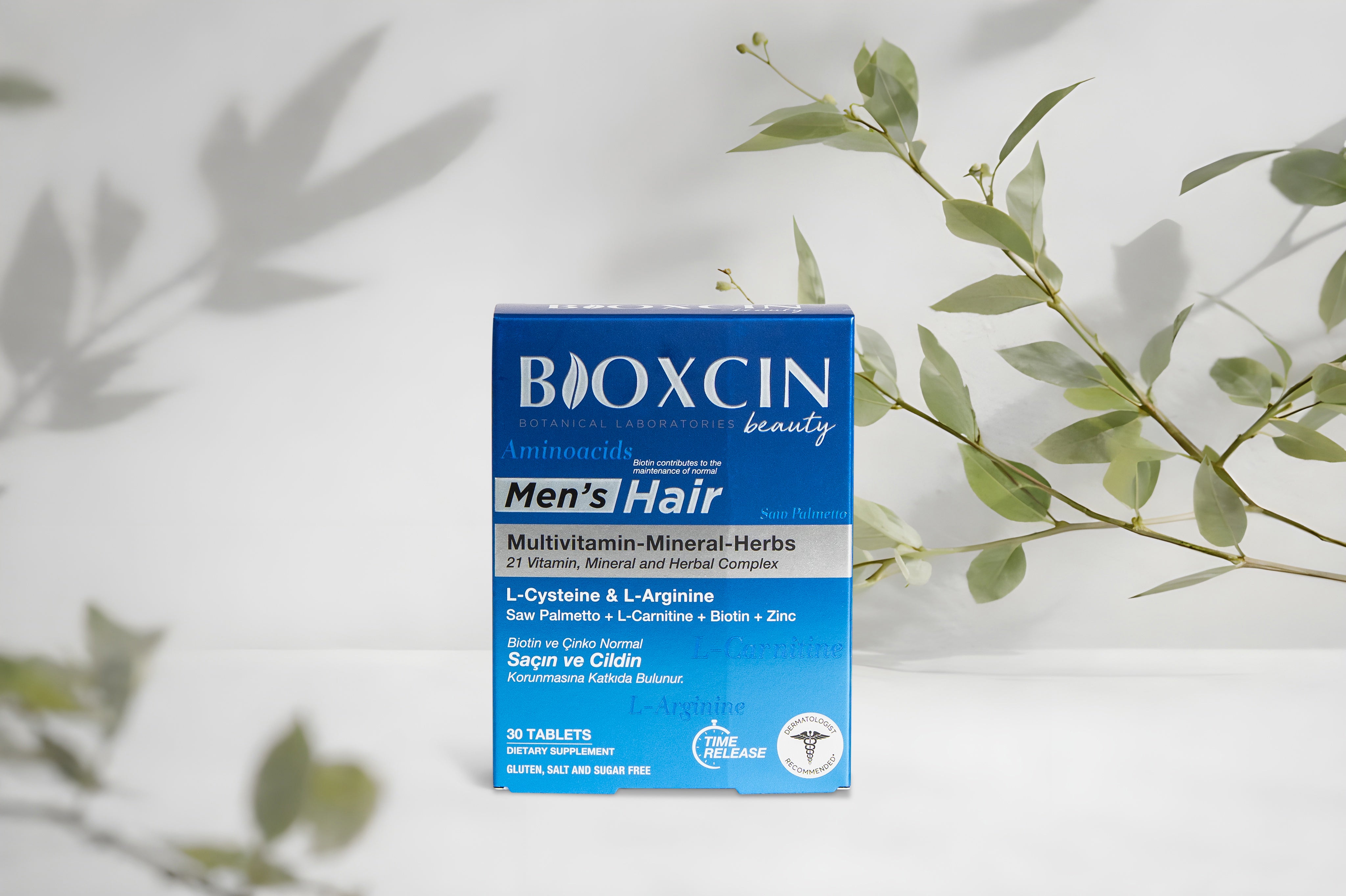 Bioxcin Men's Hair Tablets – Pour la santé des cheveux - 30 pièces