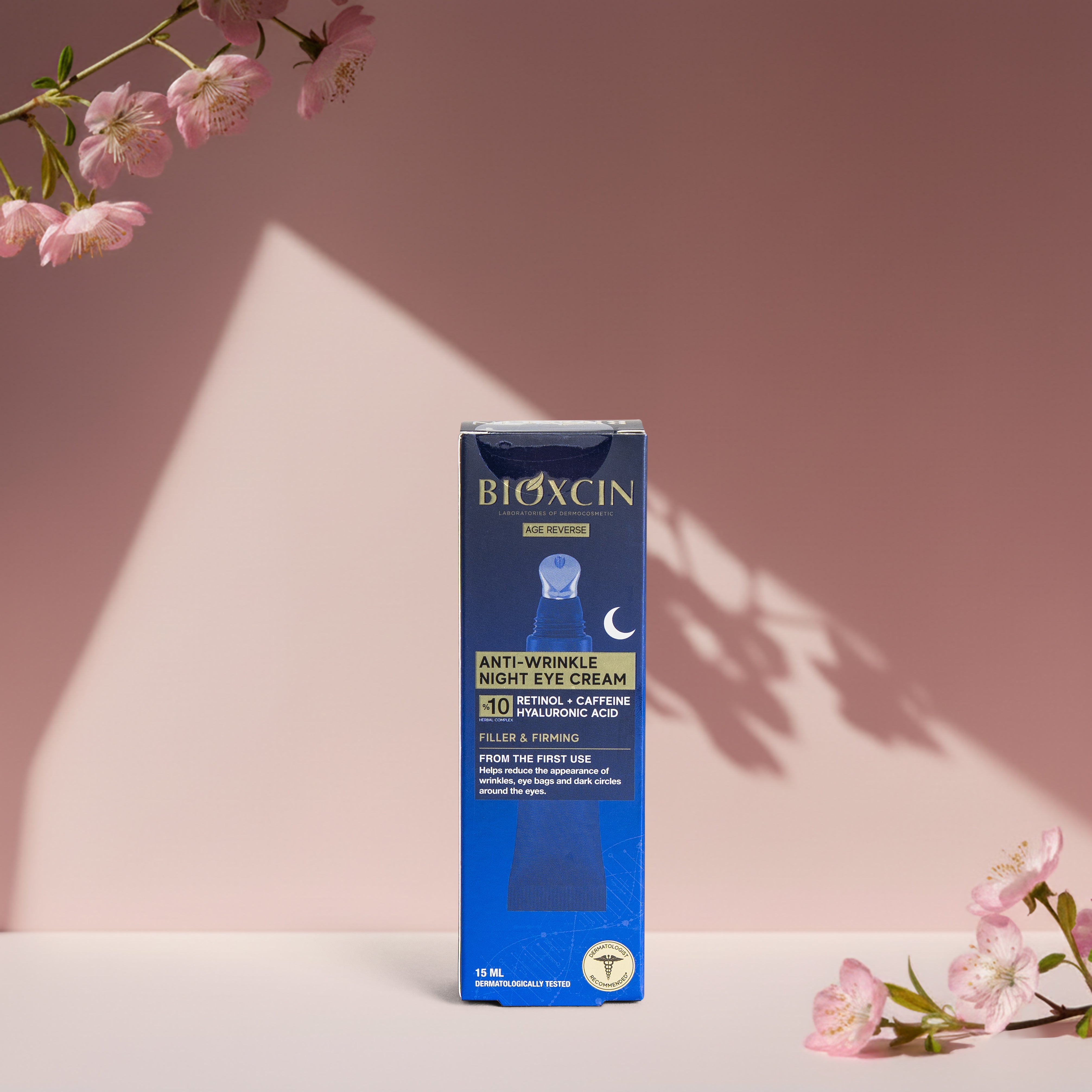 Bioxcin Crème Contour des Yeux Anti-Rides - Soin & Fermeté - 15 ml