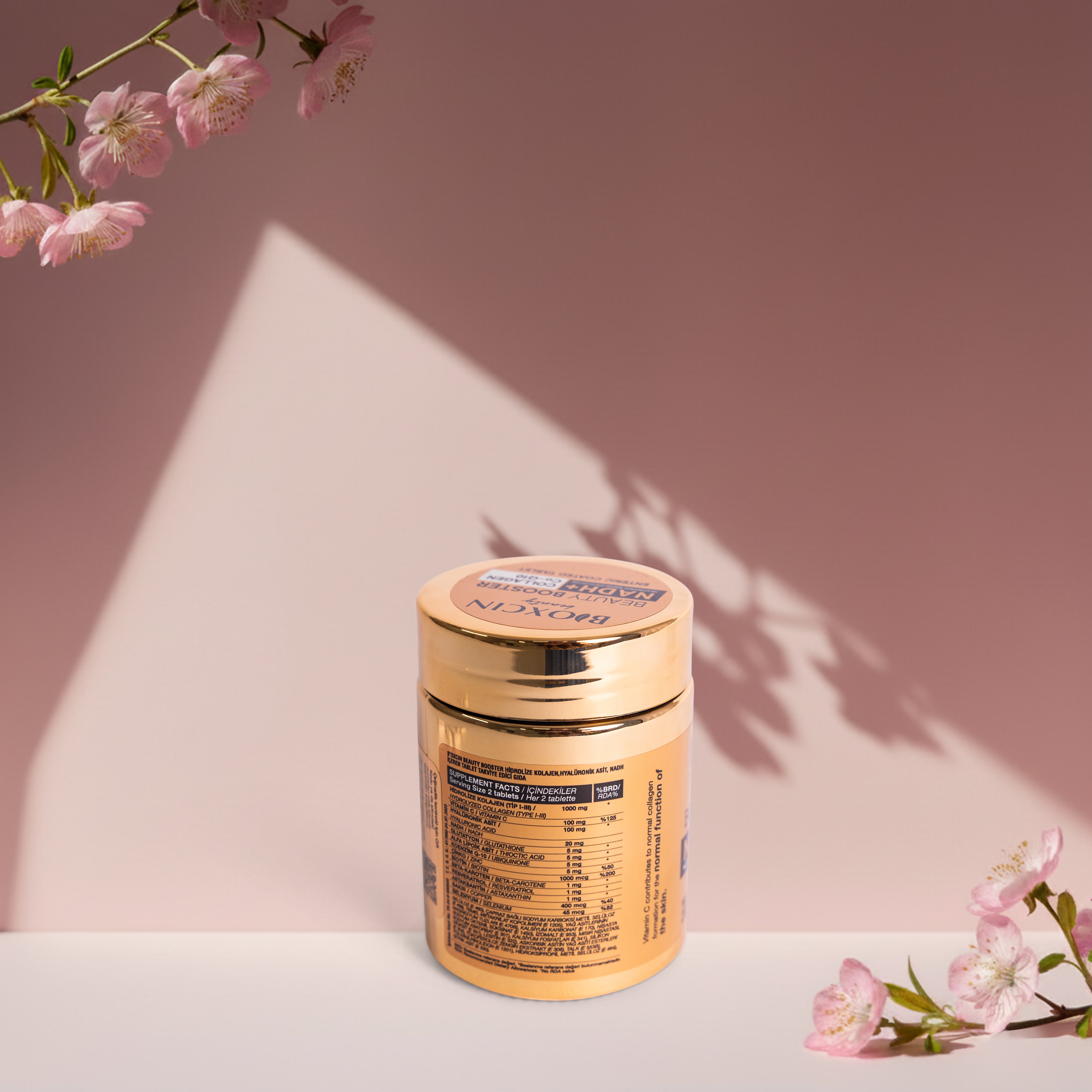 Bioxcin Beauty Booster – Pour cheveux, peau et ongles – 60 comprimés