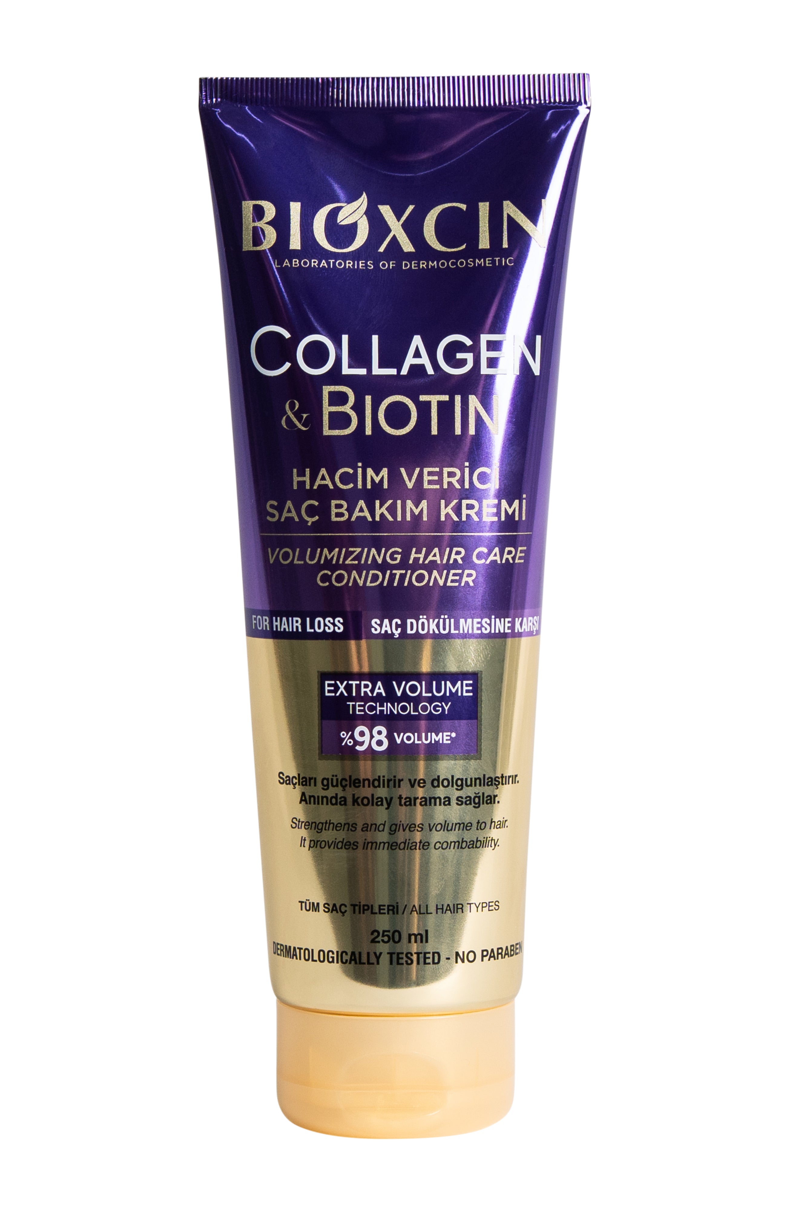 Bioxcin Collagen & Biotin Crème Conditioner – Volume & Dikker haar – 250 ml