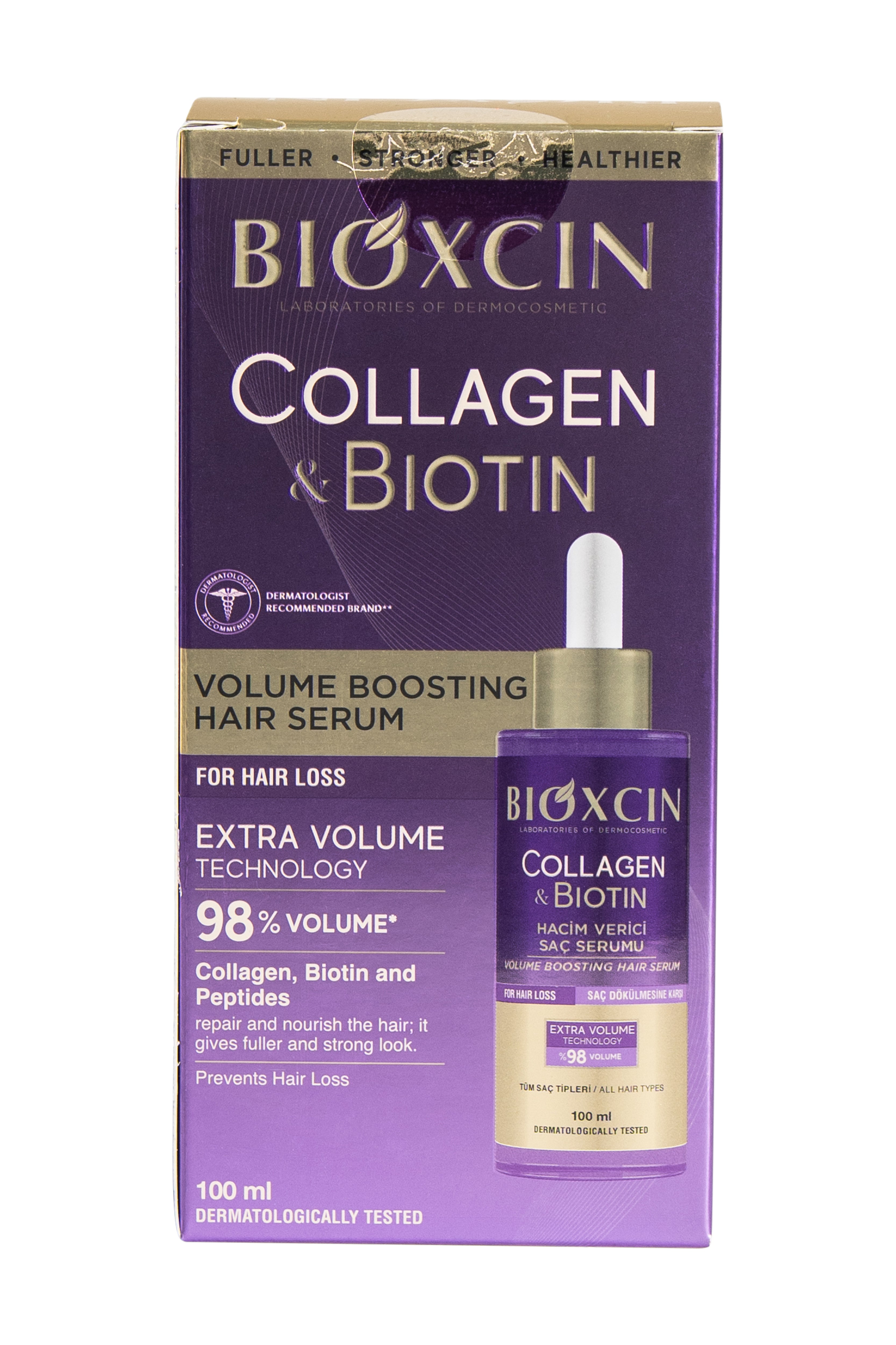 Bioxcin Collagen & Biotin Haarserum – Volume & Versterking - 100 ml