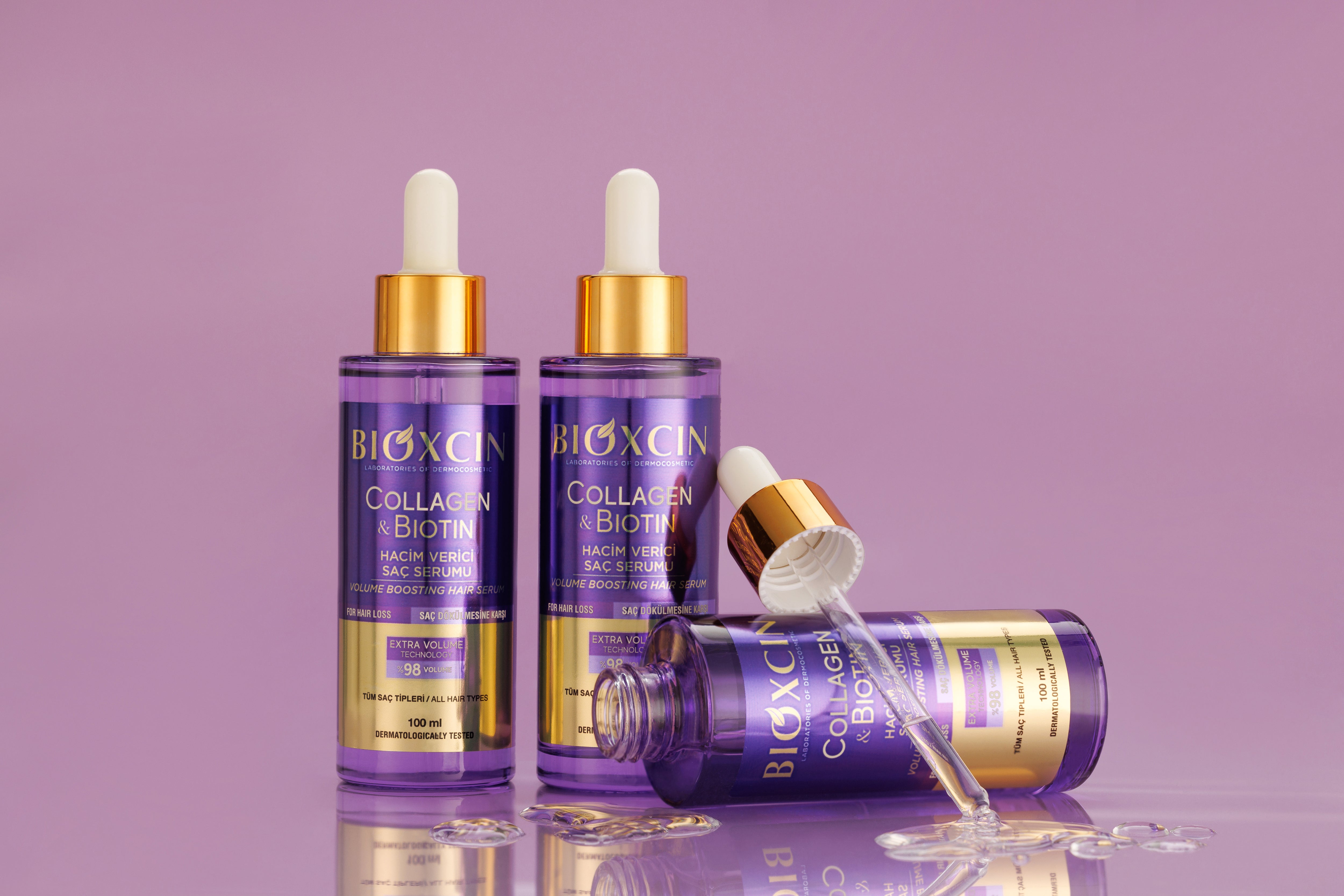 Bioxcin Collagen & Biotin Haarserum – Volume & Versterking - 100 ml