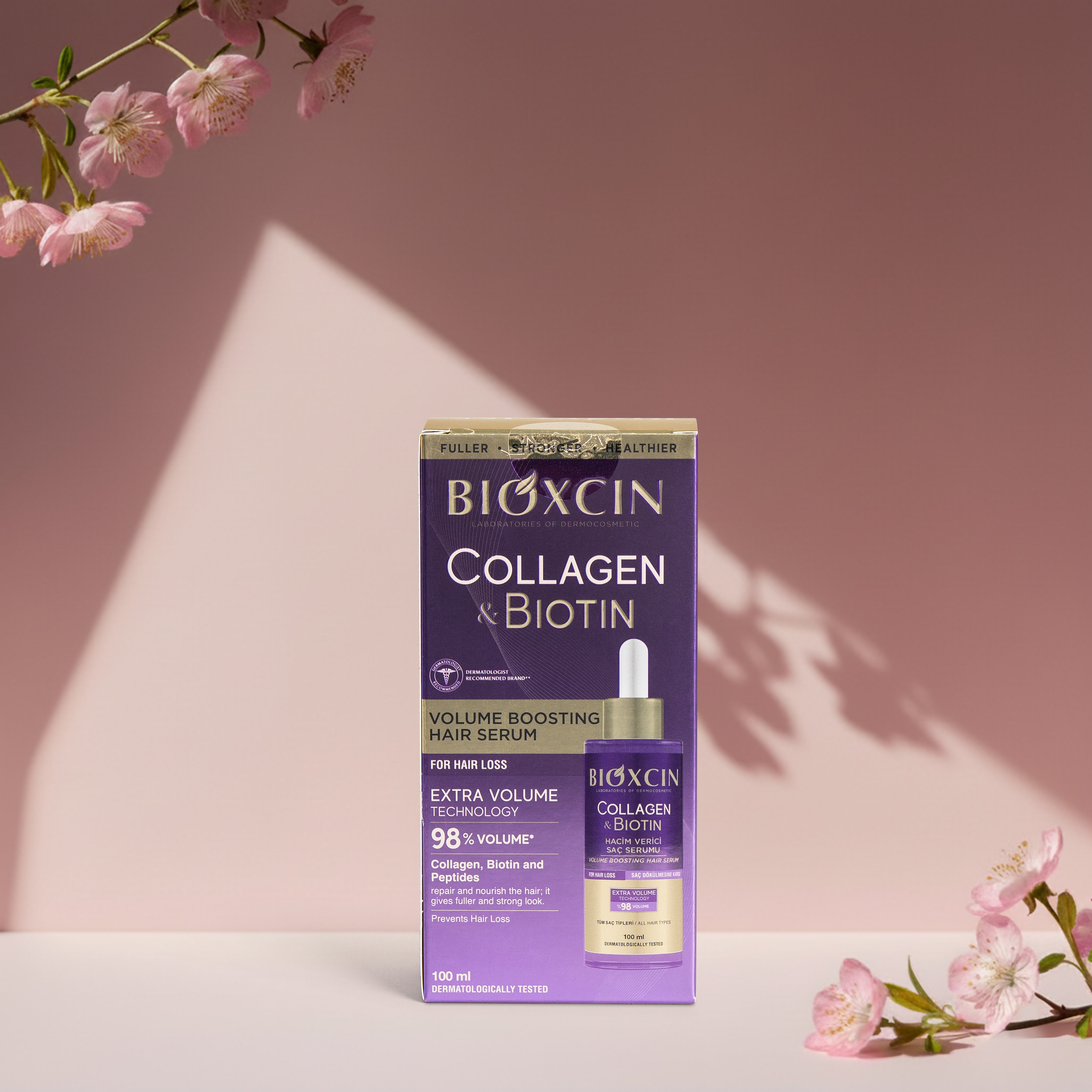 Bioxcin Collagen & Biotin Haarserum – Volume & Versterking - 100 ml
