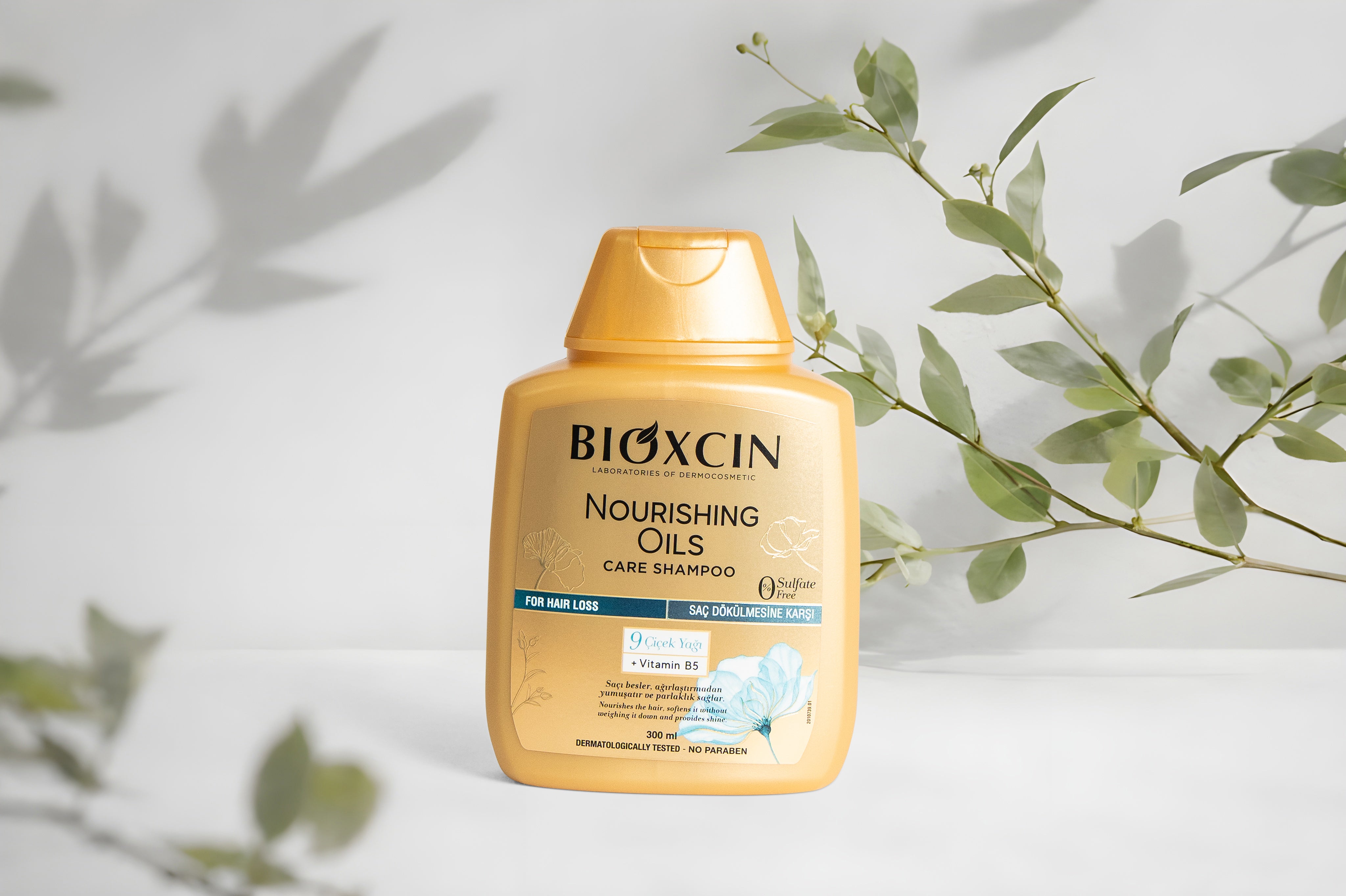 Bioxcin Shampoing Huile Nutritive - Cheveux Secs & Abîmés - 3 x 300 ml