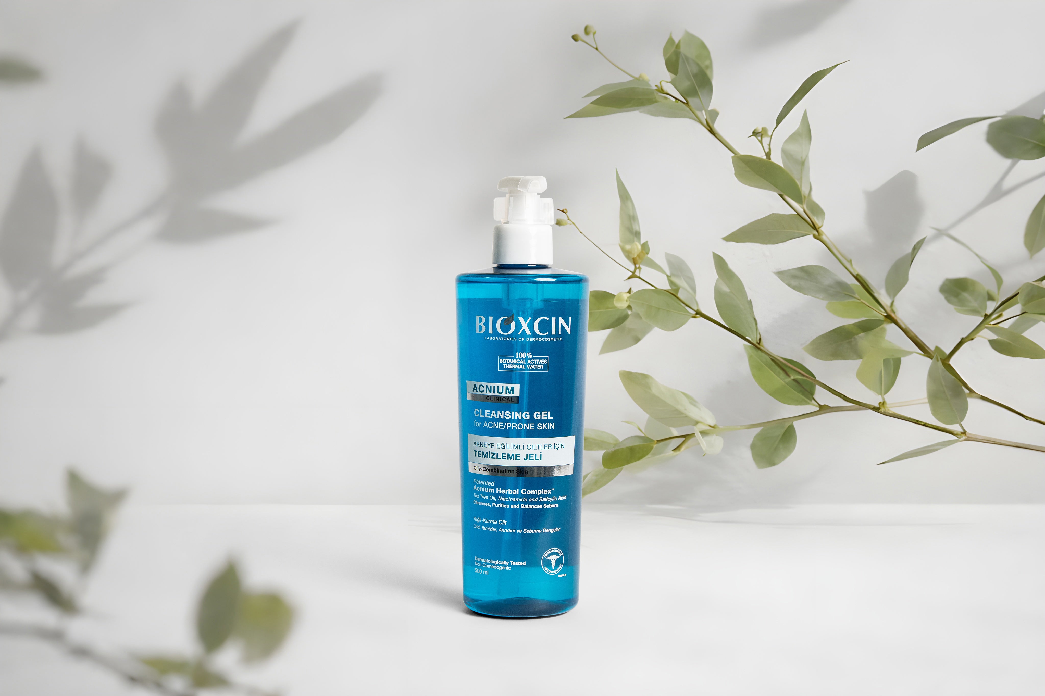 Bioxcin Acnium Reinigingsgel – Voor Acnegevoelige Huid – 500 ml