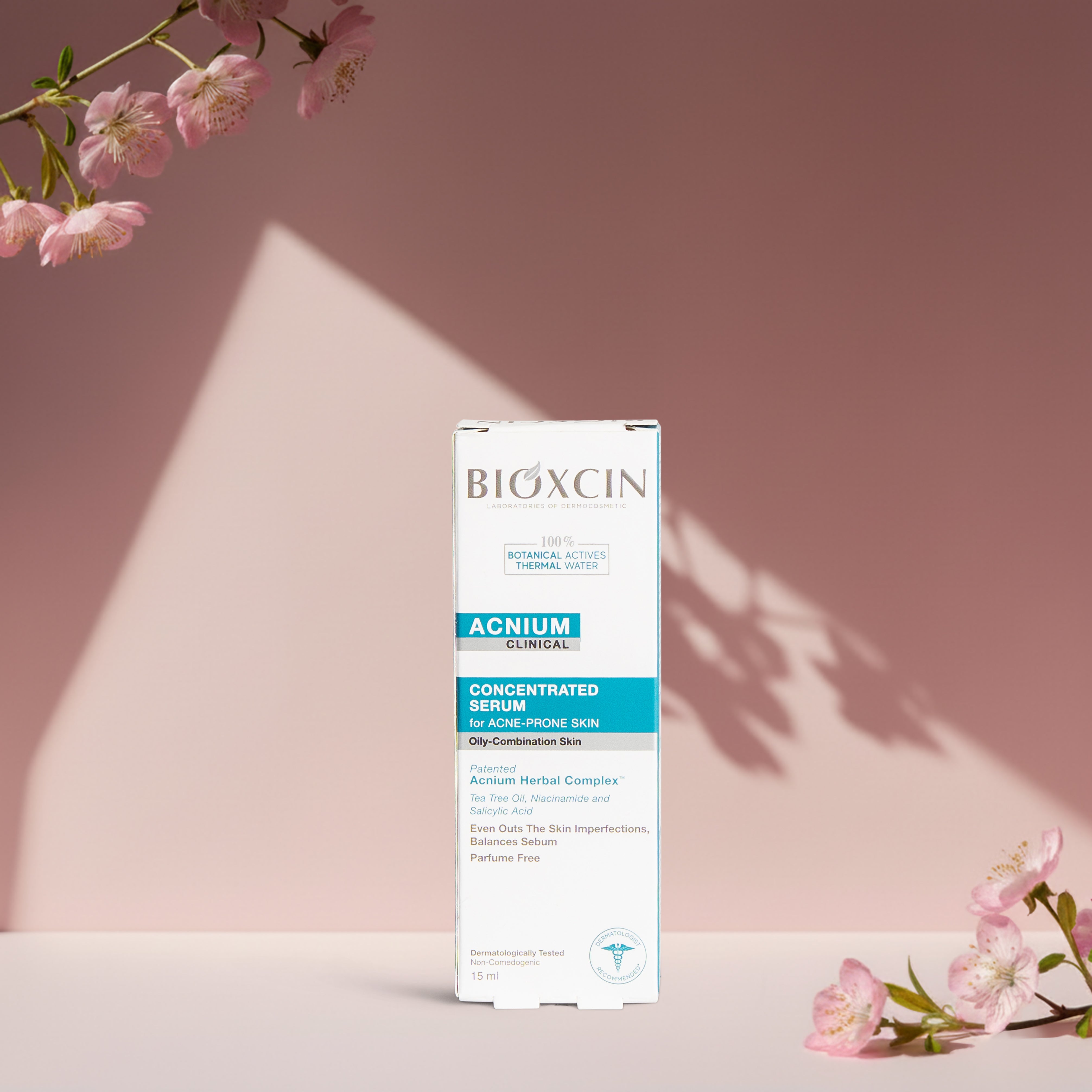 Bioxcin Acnium Serum – Sebum Balancing & Anti-Acne – 15 ml