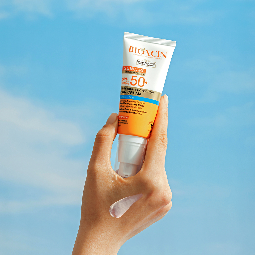 Bioxcin Sun Care Zonnecrème Gevoelige Huid SPF 50+ – 50 ml