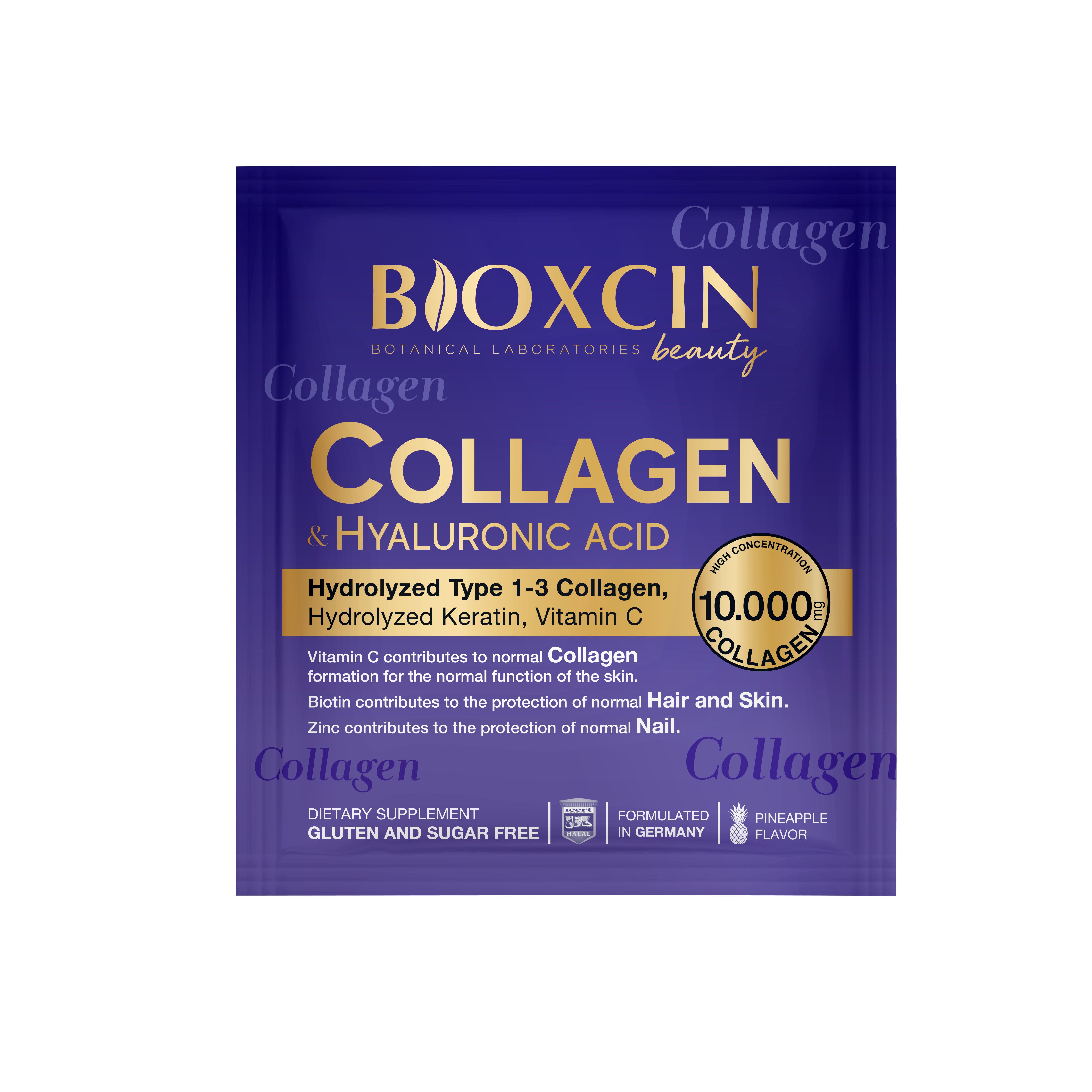Bioxcin Beauty Collageen Poeder Ananassmaak – 30 Sachets