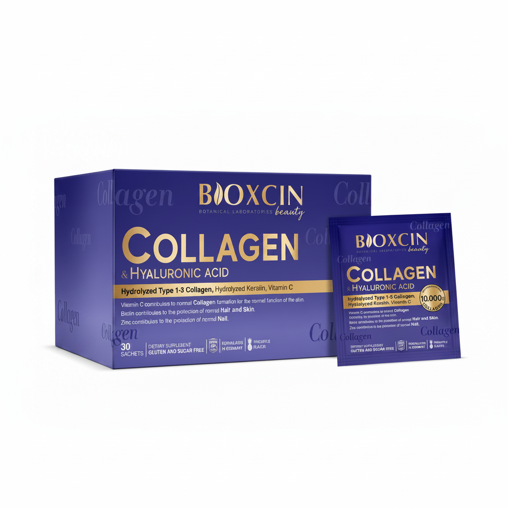 Bioxcin Beauty Collageen Poeder Ananassmaak – 30 Sachets