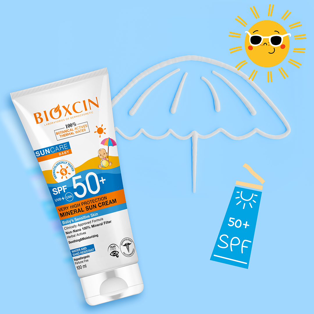 Bioxcin Sun Care Minerale Zonnecrème voor Baby’s SPF 50+