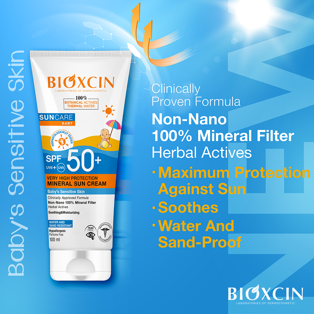 Bioxcin Sun Care Minerale Zonnecrème voor Baby’s SPF 50+